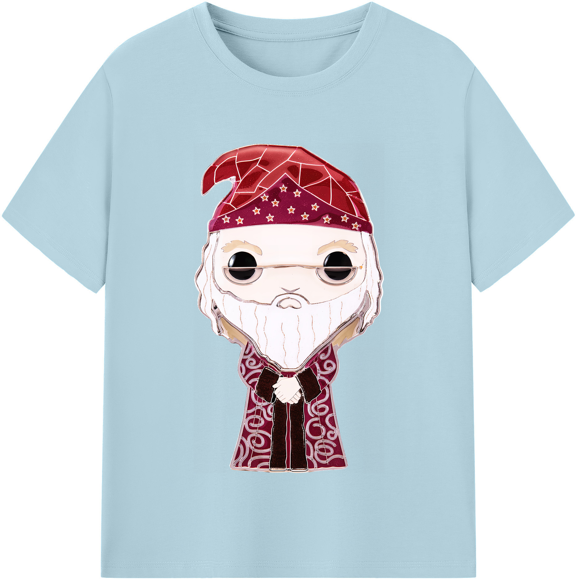 （画像用） Harry Potter ハリー・ポッターシリーズ 綿100％半袖Tシャツ（フロントプリント）
